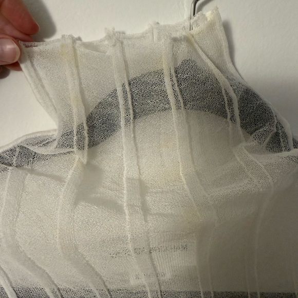 VICTORIA BECKHAM - Sleeveless High Neck Top - Picture 8 of 12